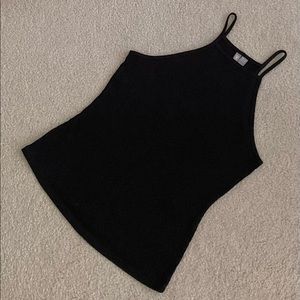 ASOS high neck ribbed tank top